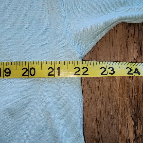 Vintage 90's Black Hills Native American Light Blue Single Stitch T-Shirt Size L - Picture 4 of 9